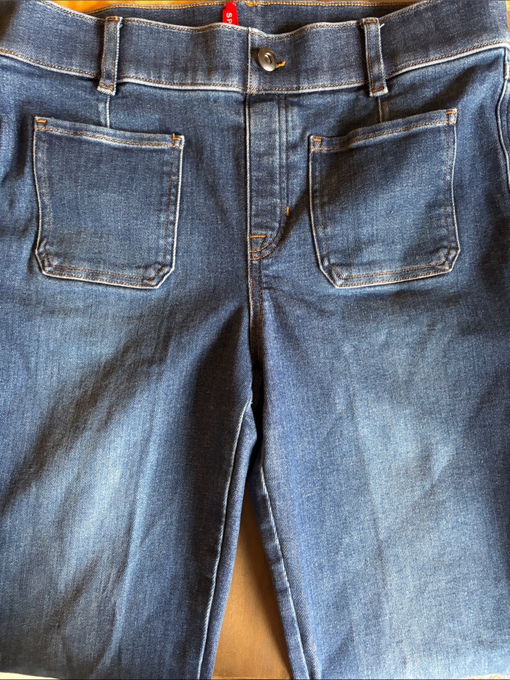 SPANX Jeans in Dark Blue Denim